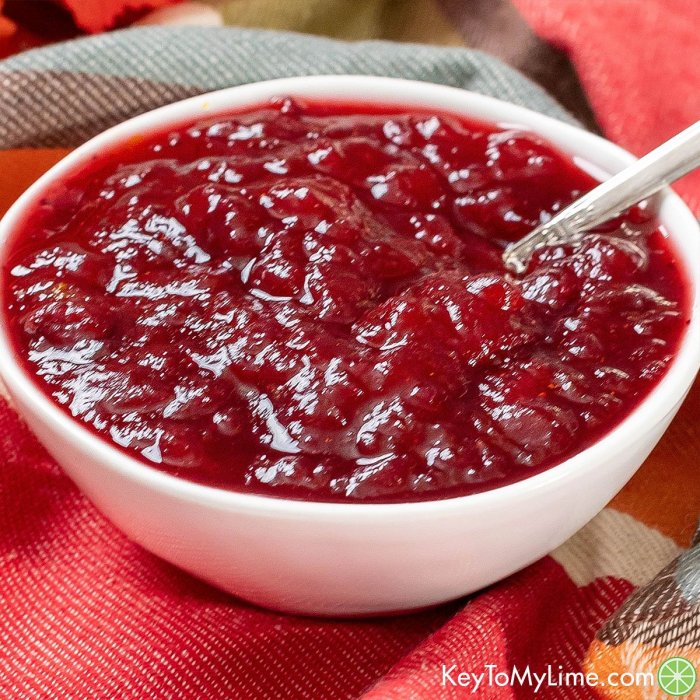 Cranberry sauce in can recipe