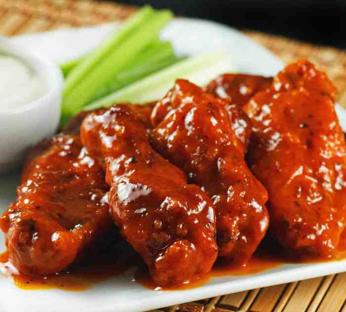 Recipe for hot wings sauce