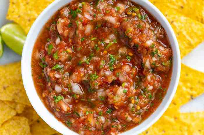 Easy homemade salsa sauce recipes