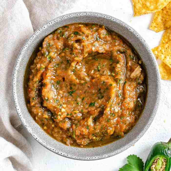 Red salsa sauce recipe