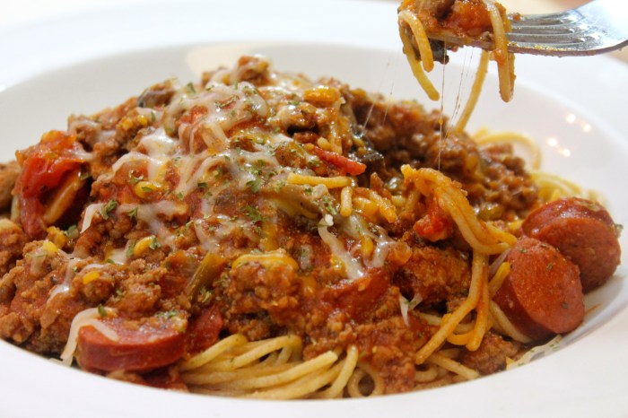 Spaghetti sauce with meat recipe