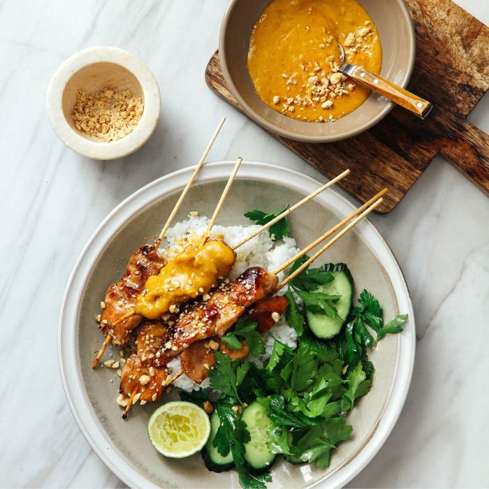 Thai peanut satay sauce recipe