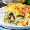 Veggie Lasagna Recipe White Sauce Delight