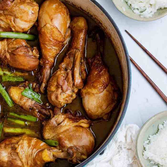 Chicken recipes with soy sauce