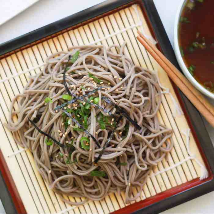 Recipe for soba sauce