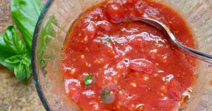 Sweet tomatoes chimichurri pizza sauce recipe