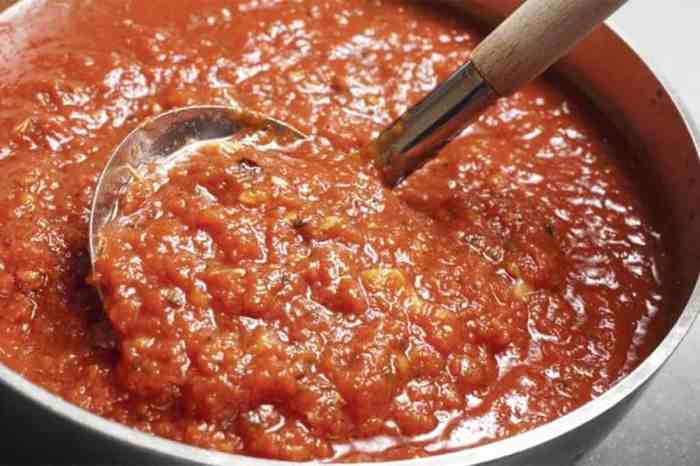 Recipe fresh tomato sauce