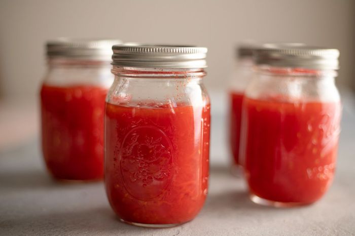 Recipe for tomato sauce for canning