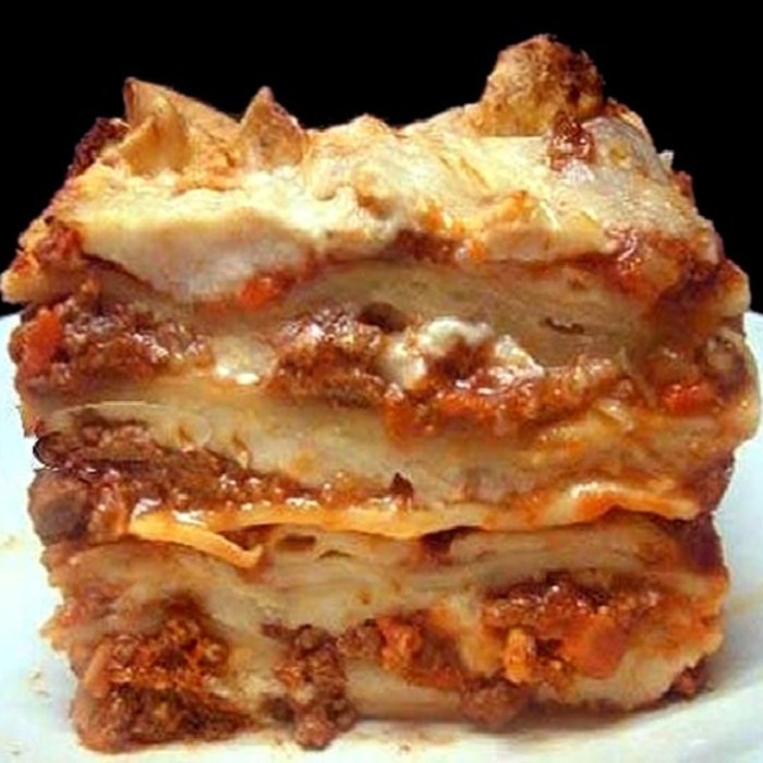 White sauce lasagna recipe