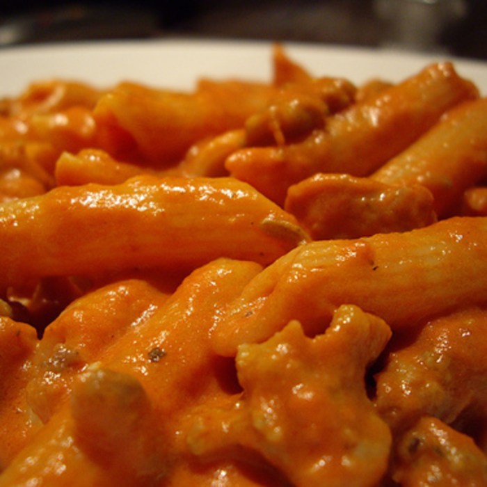 Vodka sauce pasta recipes