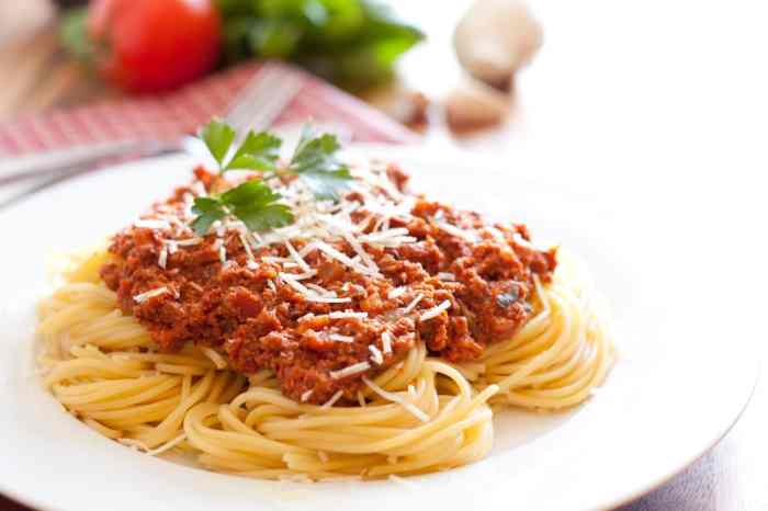 True italian spaghetti sauce recipe