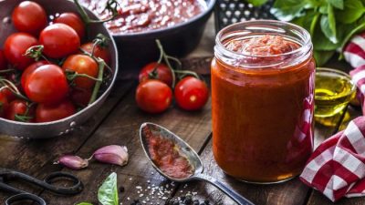 Tomato Sauce Recipe with Tomato Paste