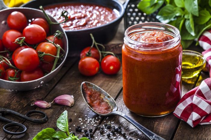 Sauce tomato canning recipe tomatoes