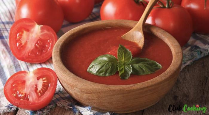 Tomato paste sauce recipe