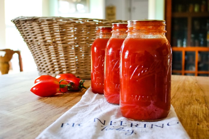 Tomato sauce recipe with canned tomatoes