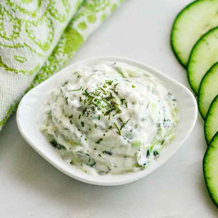 Recipe of tzatziki sauce