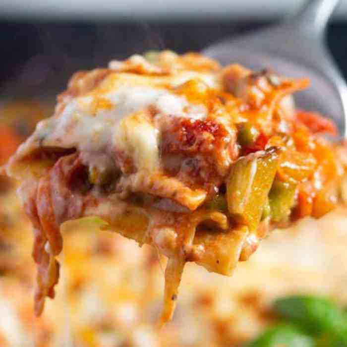 Veggie lasagna white sauce recipe